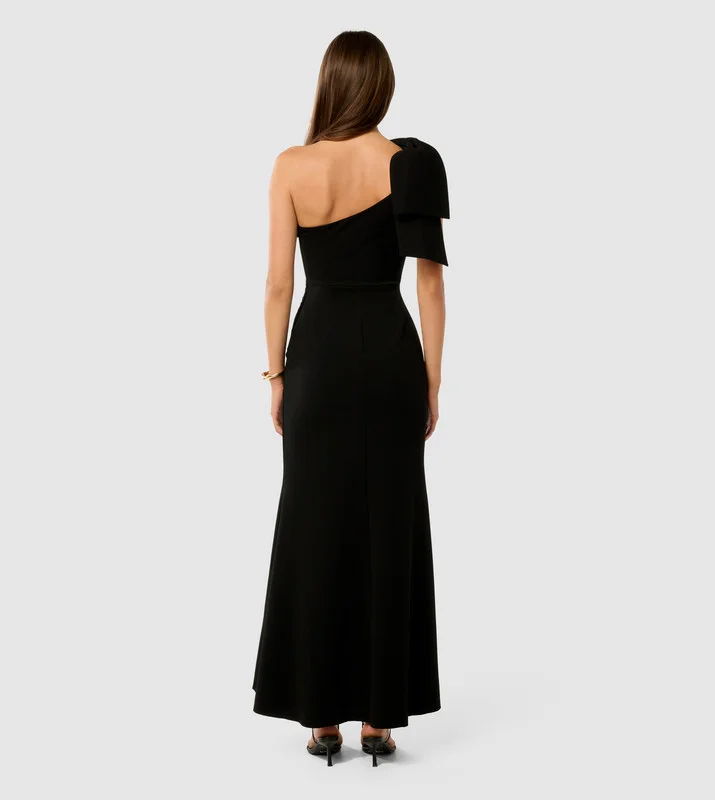 forever new  LISA One Shoulder Bow Detail Dress for Women | Best Price UAE